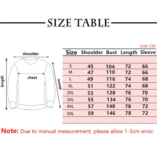 size table